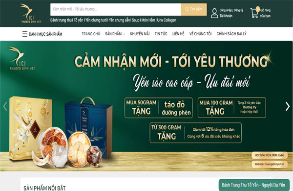 Yến sào Cici thượng đình